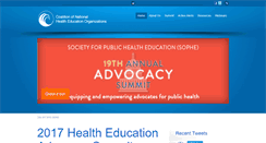 Desktop Screenshot of healtheducationadvocate.org